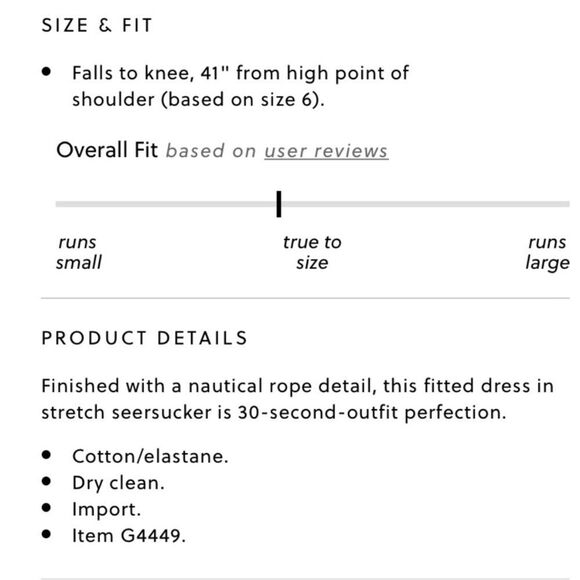 J. Crew Nautical Coastal V Neck Seersucker Tie Front Sleeveless Dress Sz 2 - Picture 5 of 11